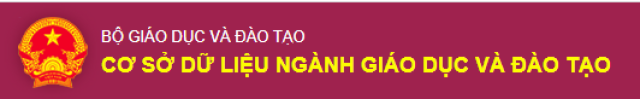 Cơ sở dữ liệu ngành giáo dục